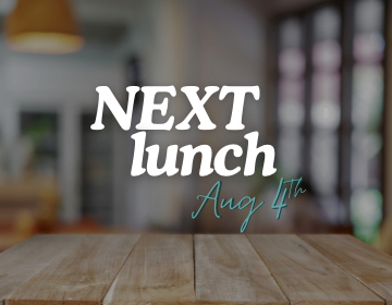 NEXT lunch website graphic